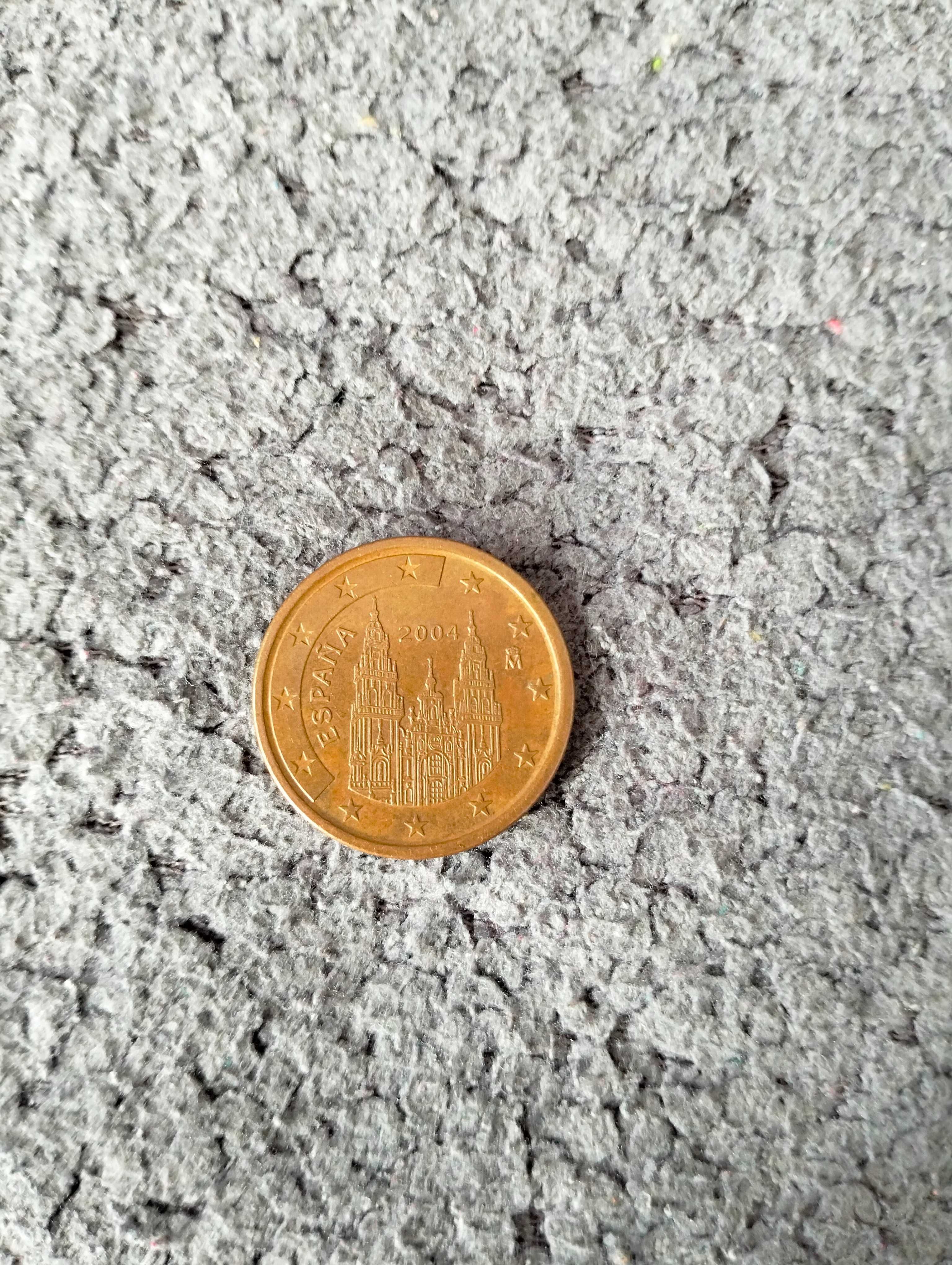 5 Euro Centów Hiszpania 2004