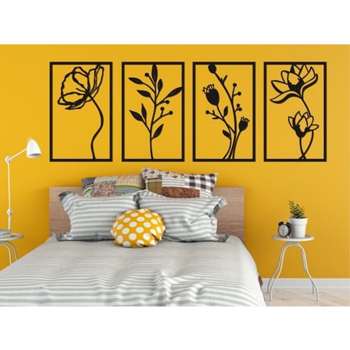 Панно комплект на стіну 4 картини декор на стіну