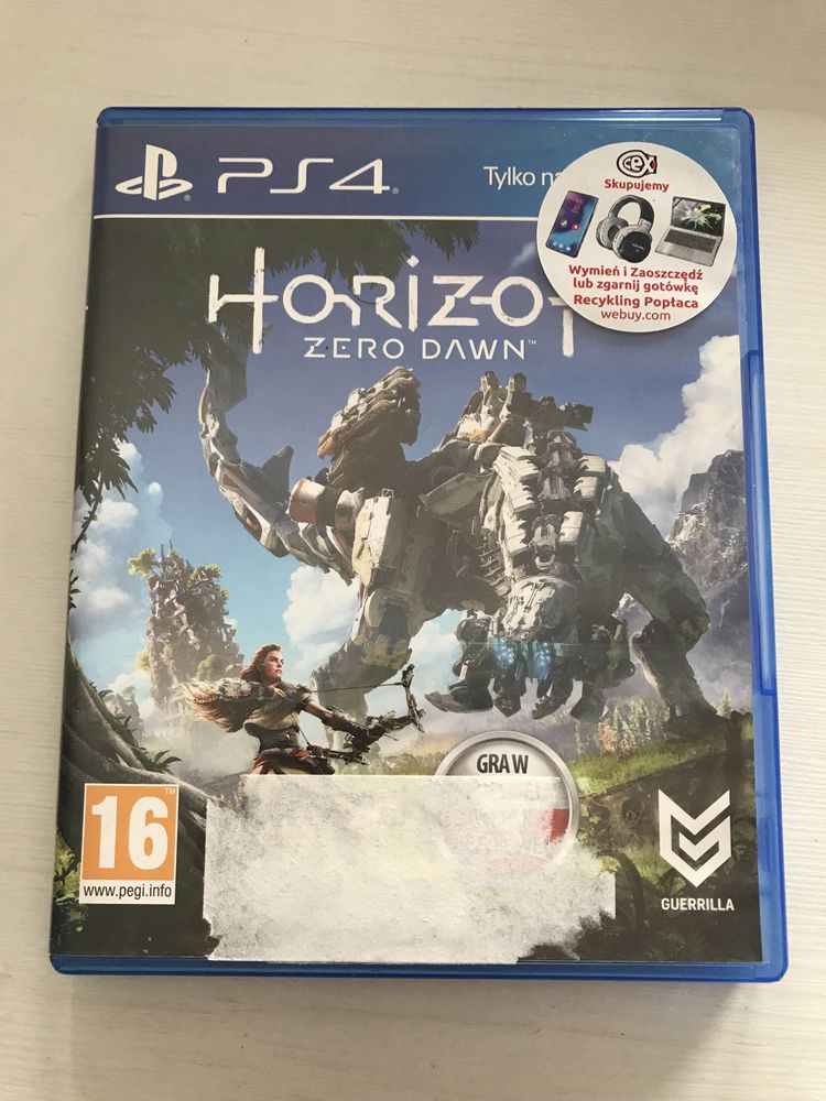 Horizon zero dawn down pl gra dubbing na ps4 gry playstation