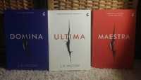 Książki "Maestra+Domina+Ultima" -tom 1-3 L.S. Hilton