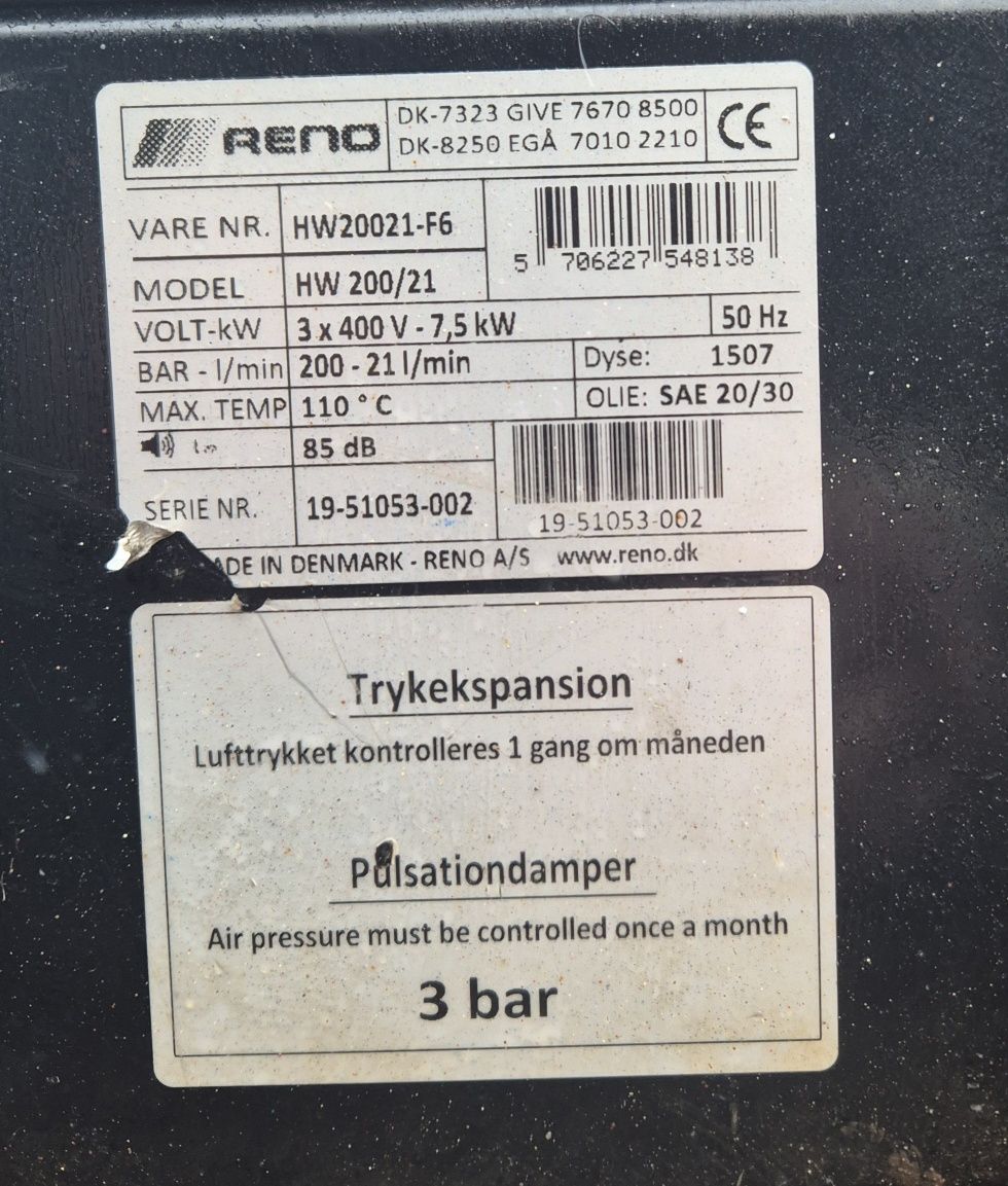 Karcher  myjka Reno 200 bar ciepła woda