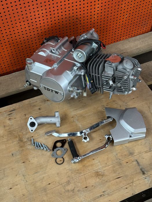 125 куб Двигатель ЗАВОДСКОЙ оригинал на мопеды: Альфа, Дельта, Актив.