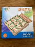 Sudoku drewniane gra jak nowa