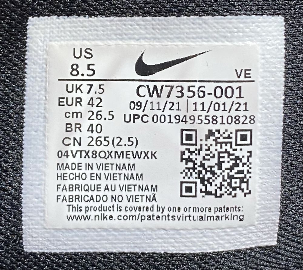 Кросівки Nike Air Zoom Pegasus 38 / 26.5см