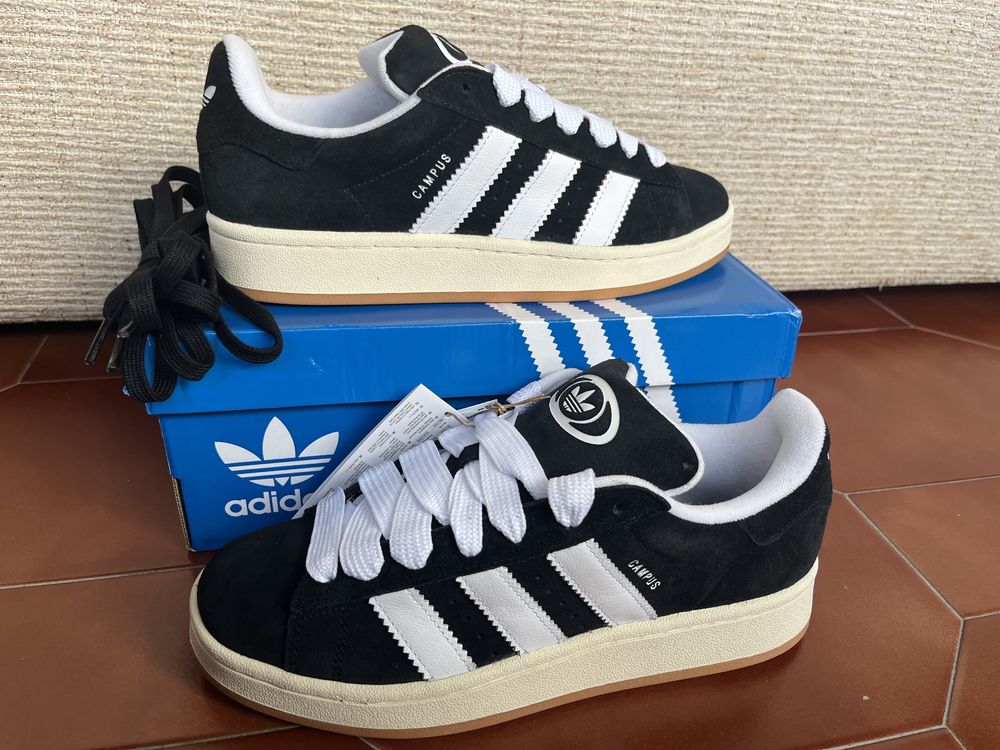 Adidas Campus 00’s Core Black White Gum