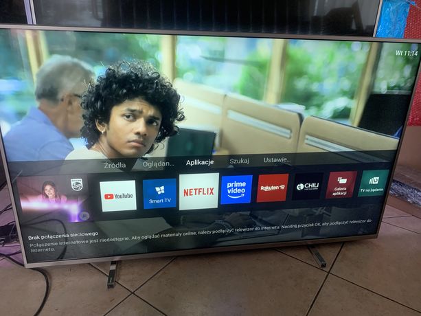 Telewizor PHILIPS 4K ambilight netflix 55 cali gwarancja