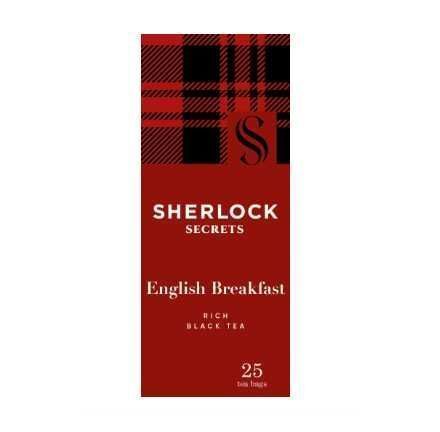 АКЦІЯ! Чай Sherlock Secrets «Pure Ceylon» чорний цейлонський 25 пак