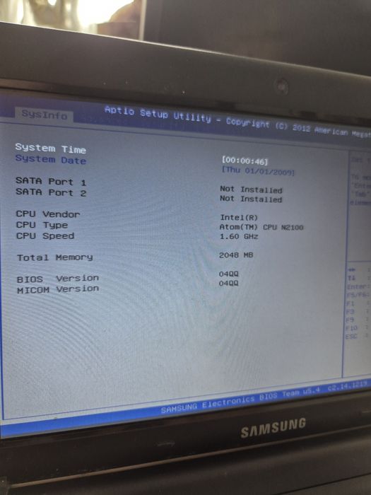 Notebook laptop samsung np-n102s sprawny