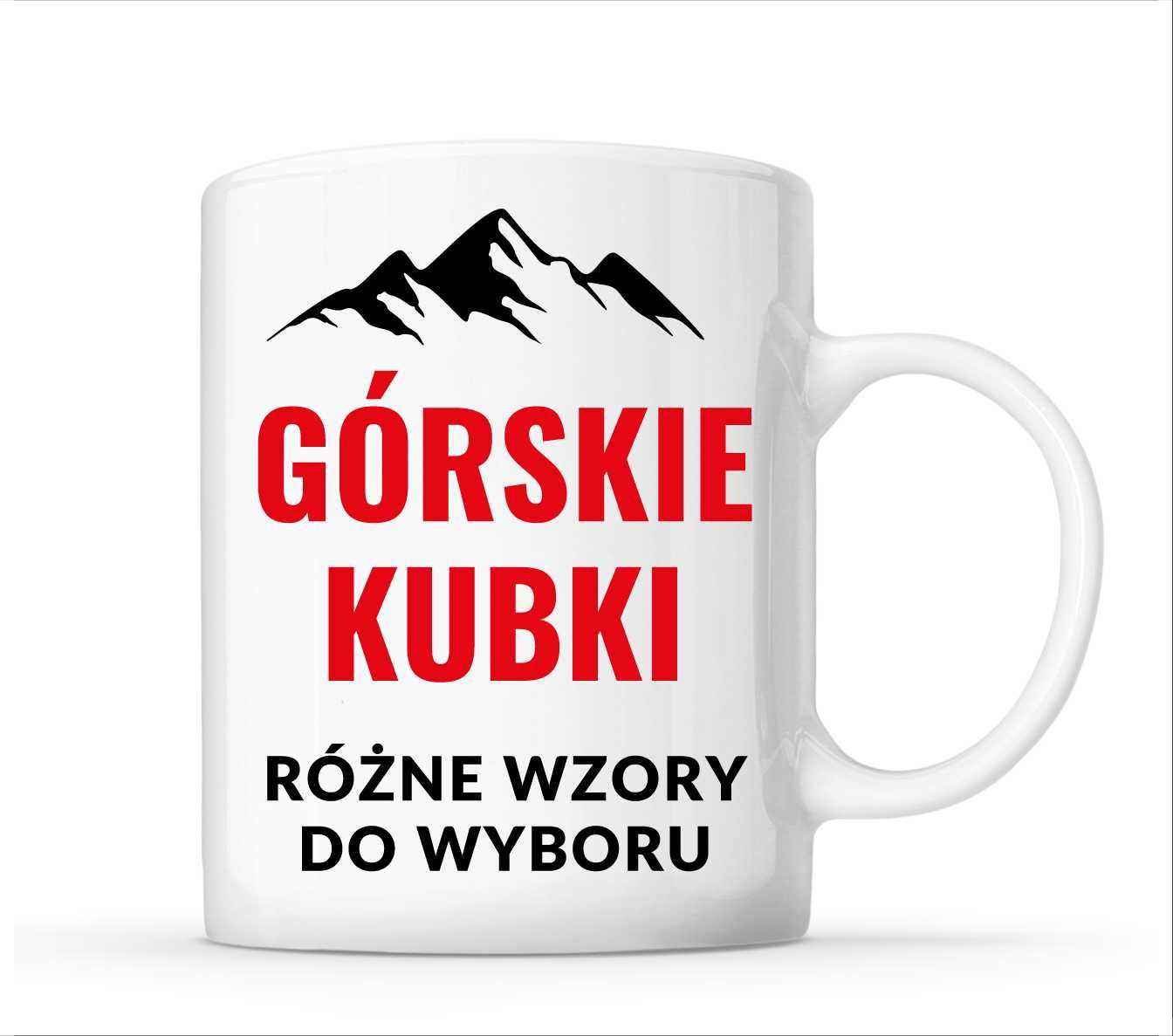 Kubek z nadrukiem GÓRY, GÓRSKIE WZORY do wyboru PREZENT górskie motywy