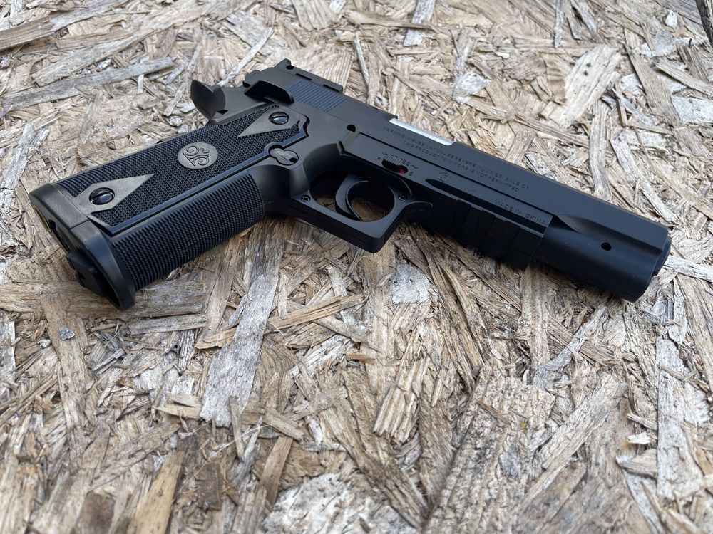 PISTOLA 1911 CO2 ESFERA 4.5MM AÇO TIRO DESPORTIVO ENVIO GRÁTIS