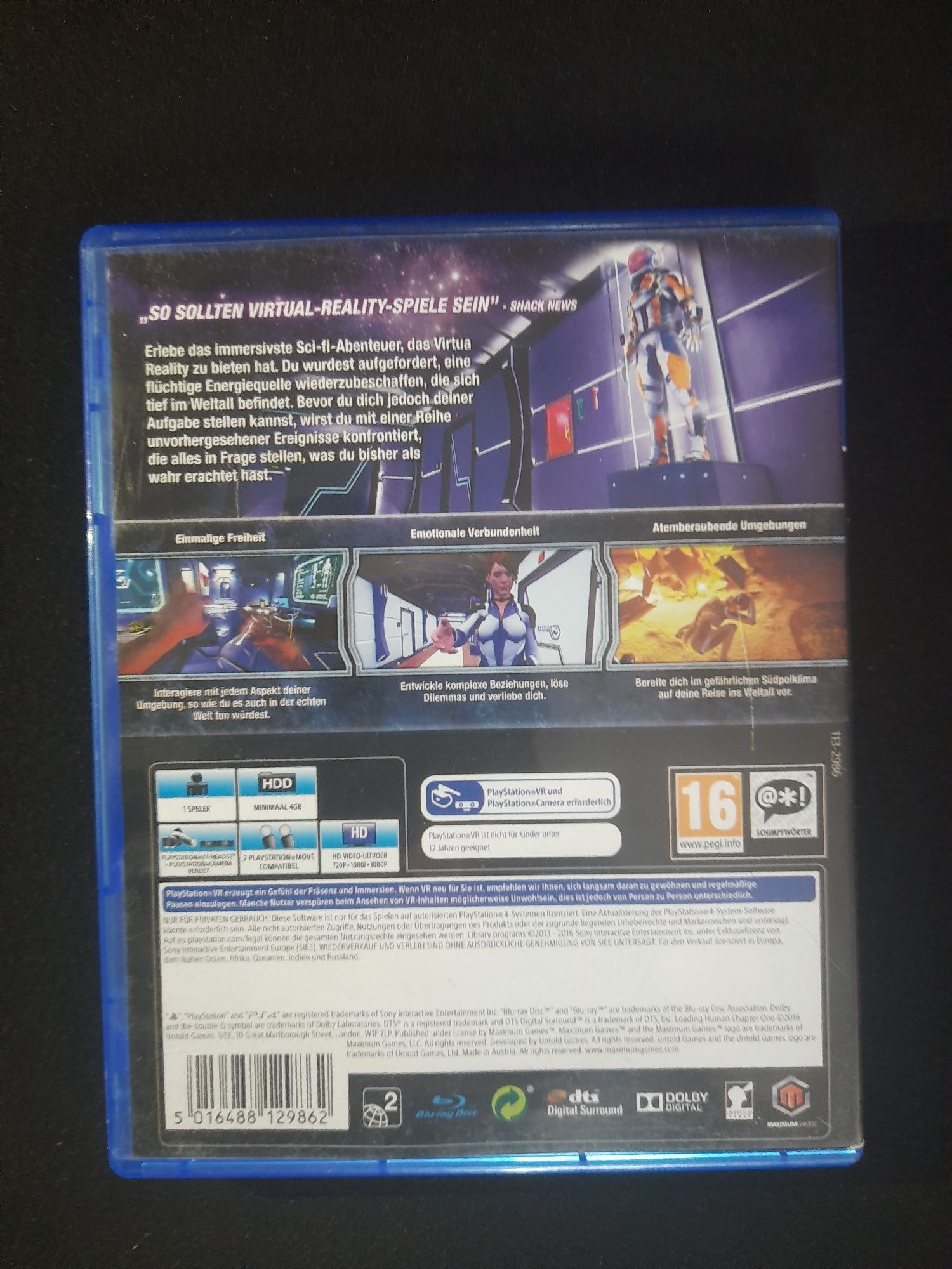 Loading Human Chapter 1 PS4 (PlayStation VR wymagane)