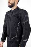 Kurtka Motocyklowa Ozone Jet II Black + rekawice SECA