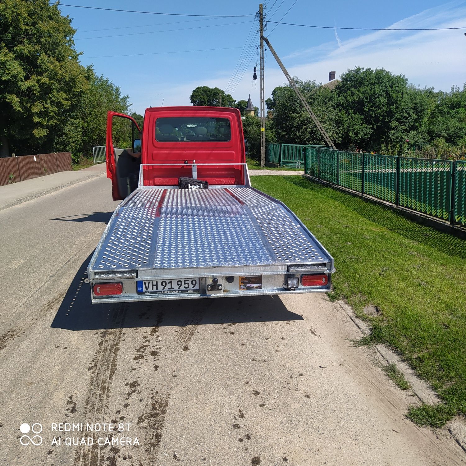 Zabudowa Autolawety Najazd Auto Pomoc Renault Master