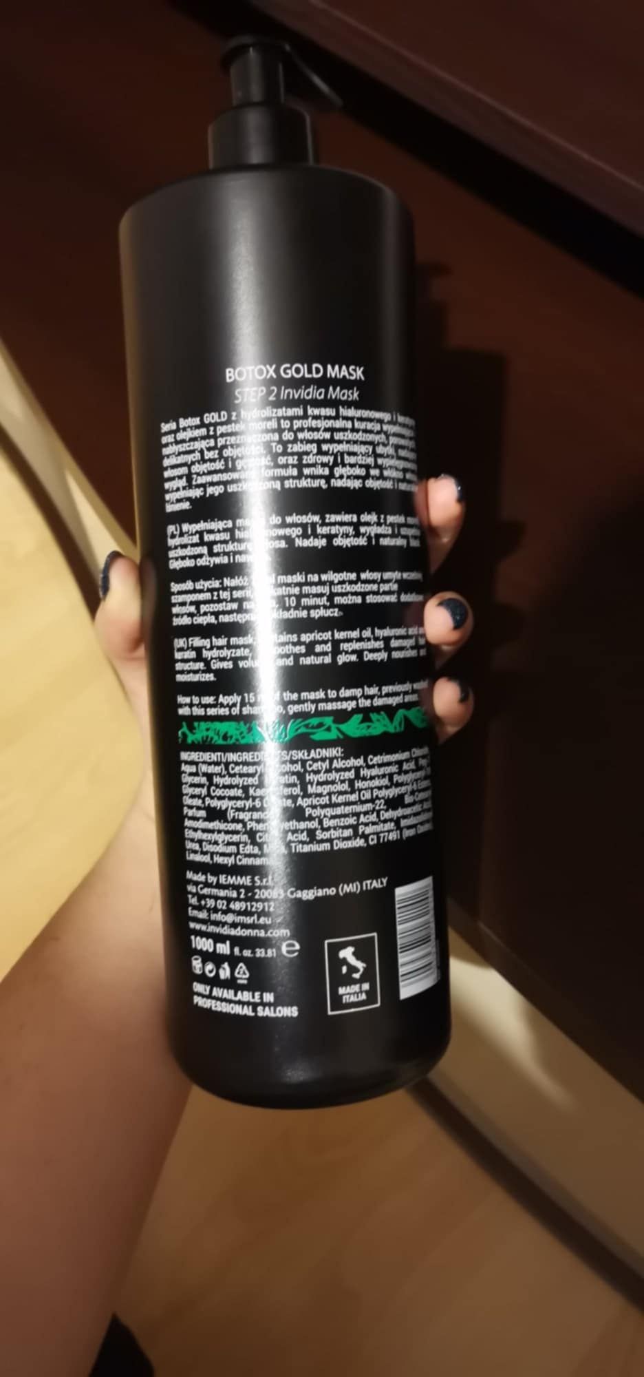 Botox do włosów Invidia