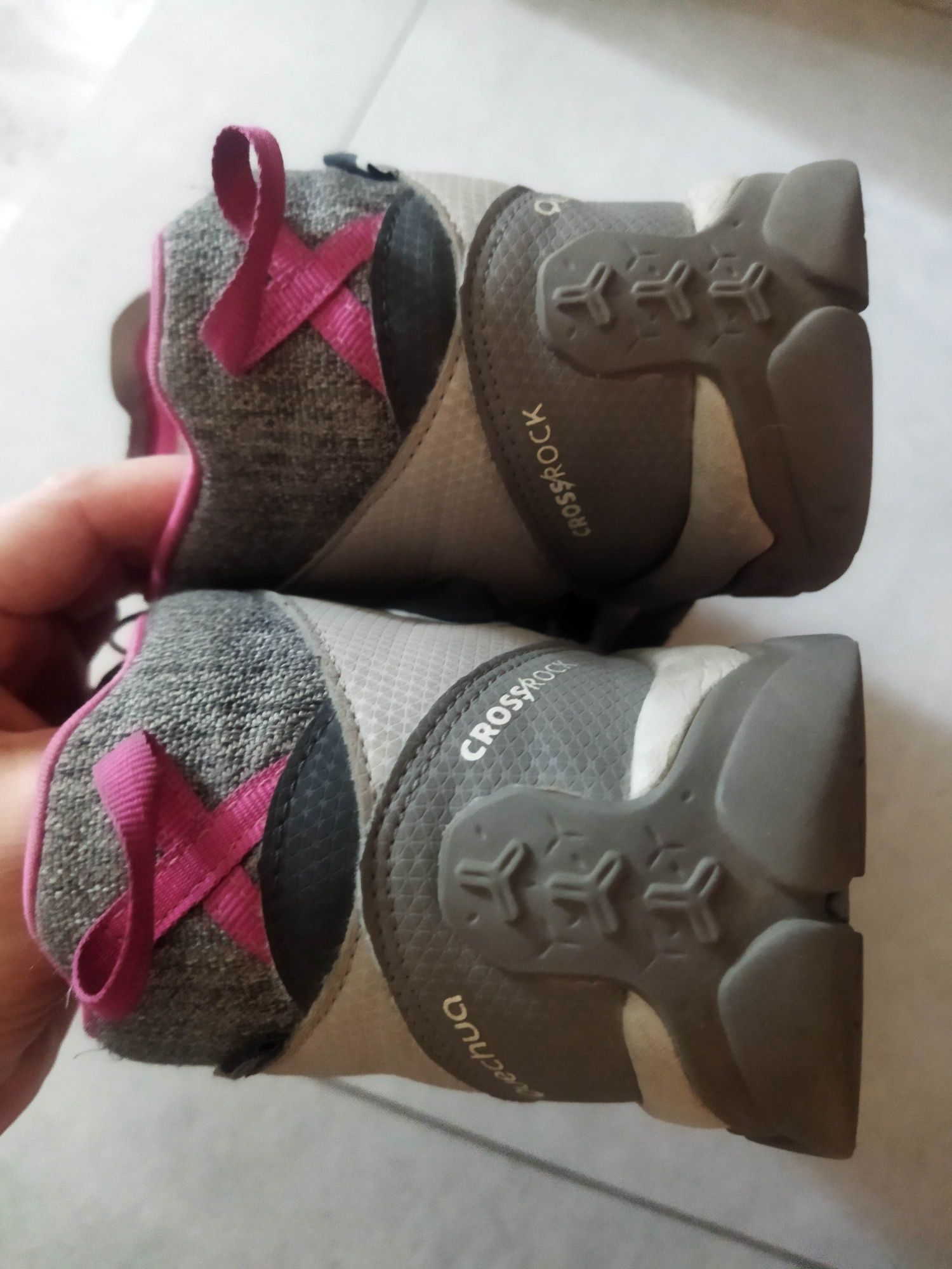 Buty trekkingowe dla dzieci rozm. 38 Decathlon wodoodporne