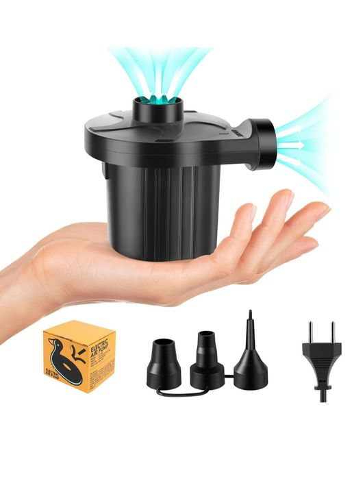 Elektryczna pompka do materaca, koła, piłki itp.