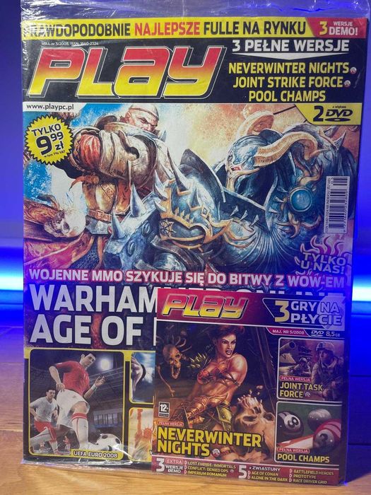 Play 5/2008 | Neverwinter Nights PL, Joint Strike Force PL – folia