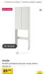 Móvel IKEA NYSJÖN Armário p/ máquina de lavar roupa, branco 65x190 cm