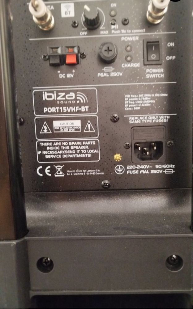 Coluna IBIZA 15”