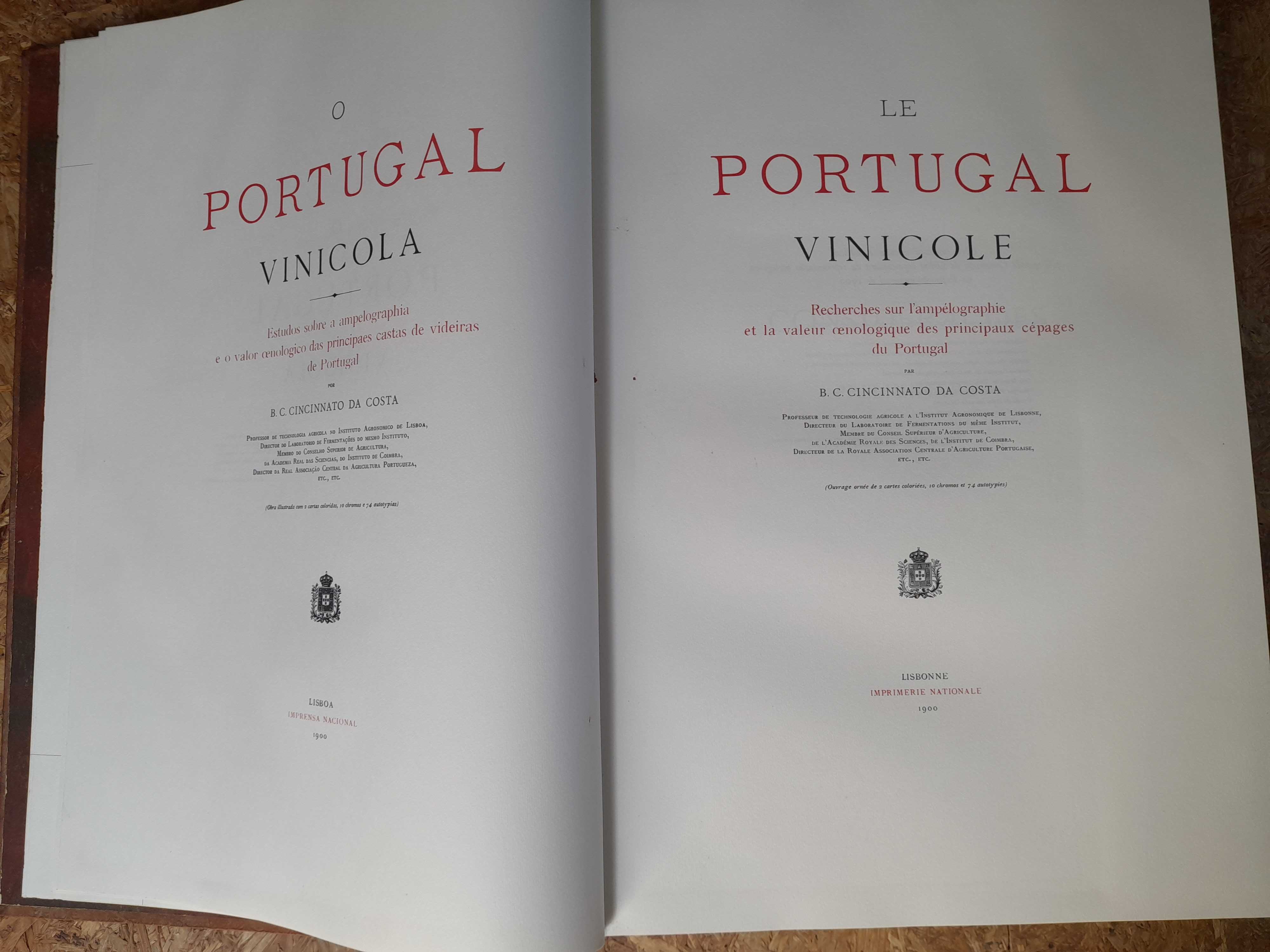 Livro RARO O Portugal Vinícola