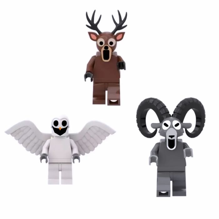 Конструктор 99 Night in the forest. Баран. Олень. Сова 99 ночей у лісі