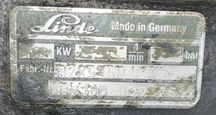 Linde BPV100-01R 2662 Pompa hydrauliczna do Caterpillarr 574, 554