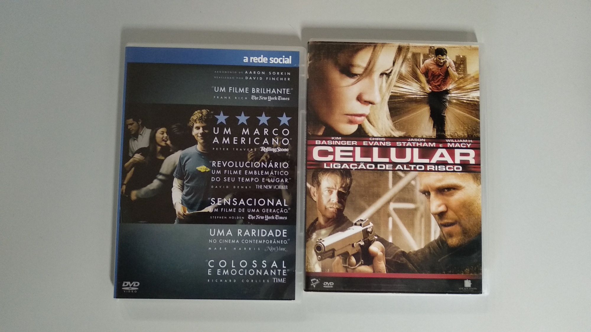 Pack DVD: Rede Social + Cellular + Reis da Rua