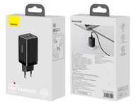 Baseus Ładowarka sieciowa zasilacz 3x USB-A USB-C PD QC4.0 65W + kabel