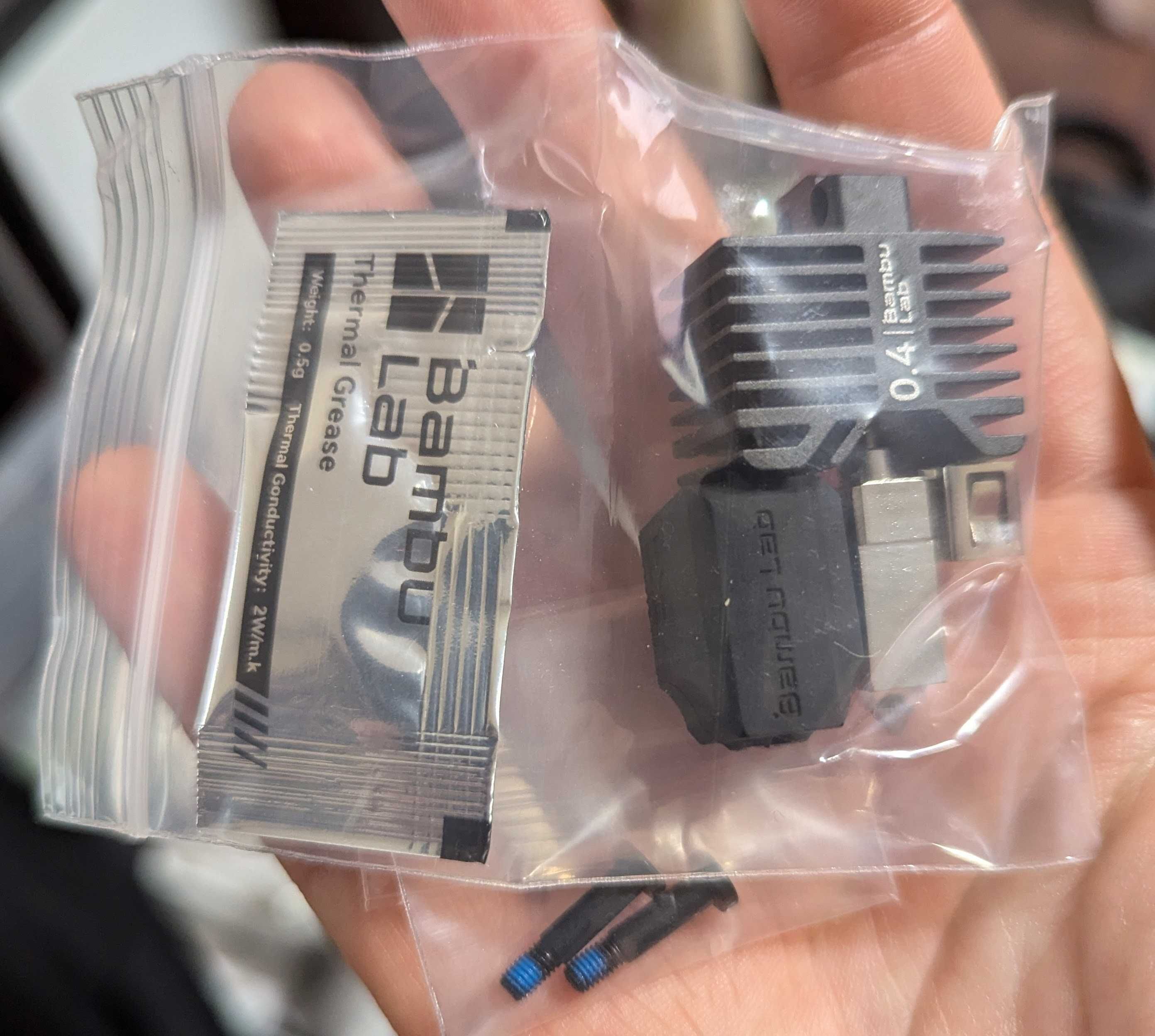 Bambu Lab Hotend P1/X1 0.2/0.4/0.6/0.8 Оригінал