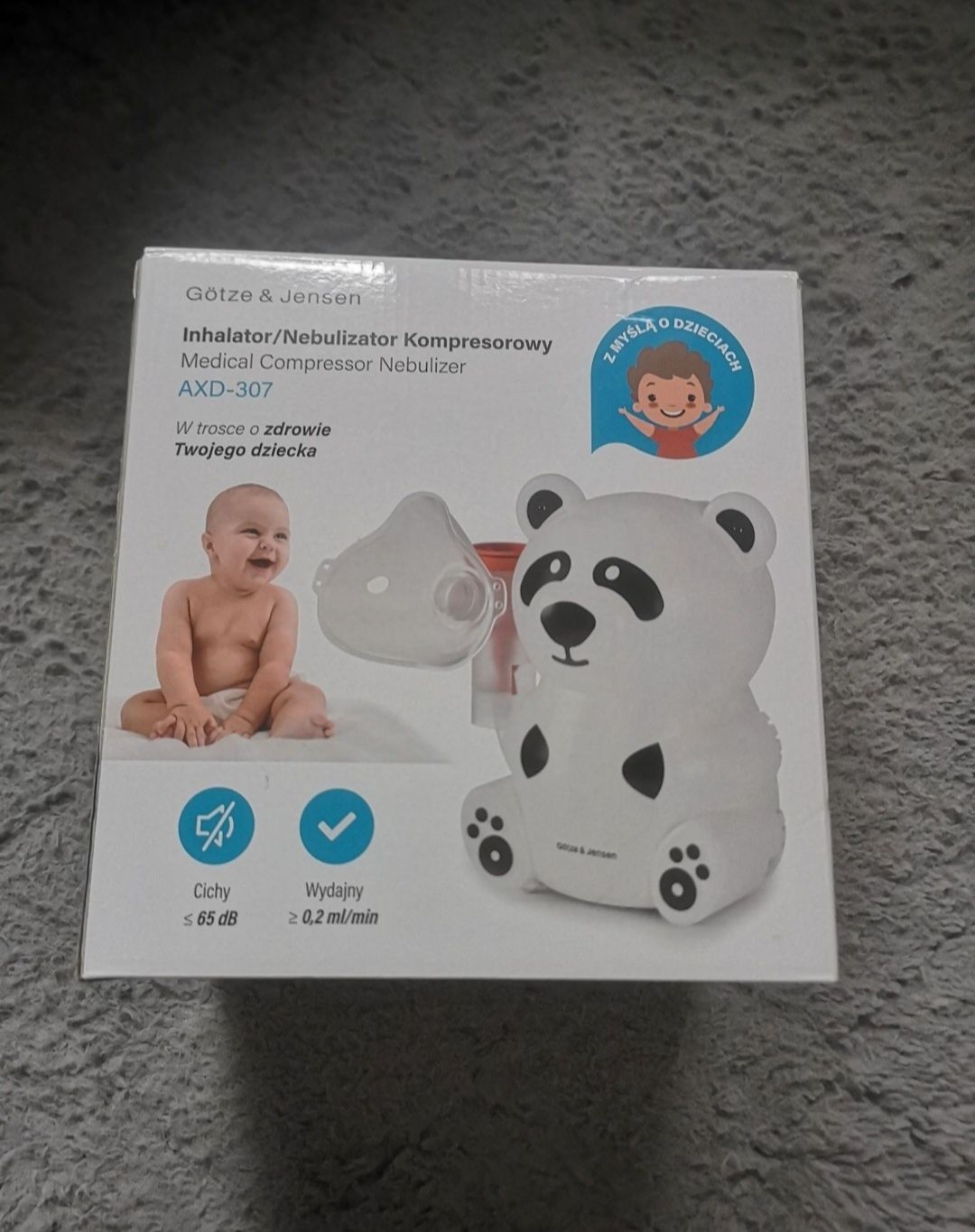 Inhalator nebulizator panda GÖTZE & JENSEN AXD-307
