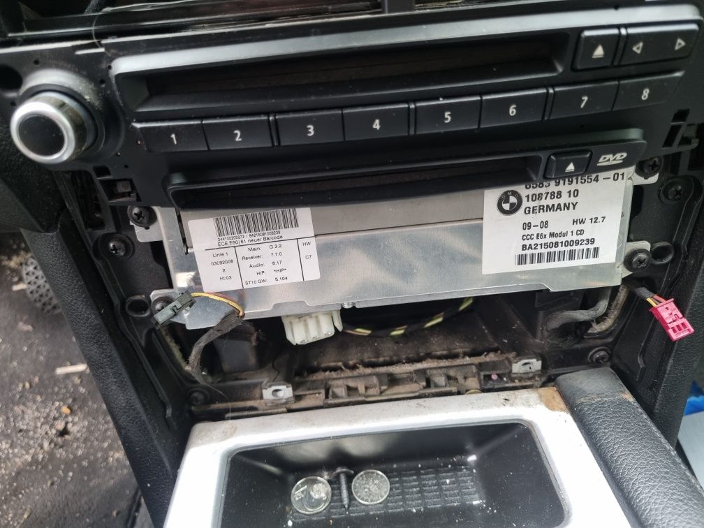 Duza Nawigacja radio Czytnik iDrive CCC Bmw E90 E91 E92 E93
