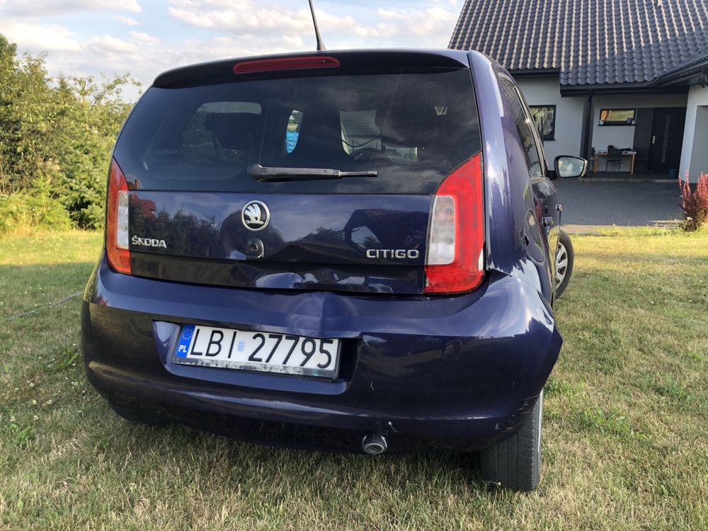 Skoda Citigo 2016 r. dobrze wyposażona