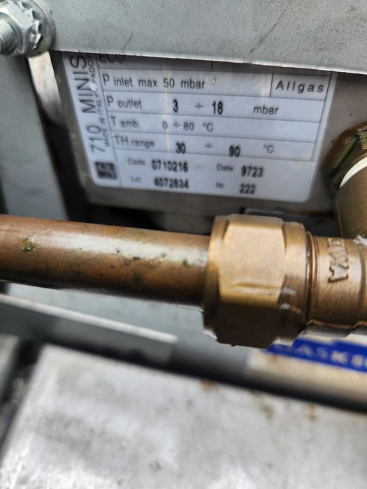 Kominek -gaz,  działka rod, bodowa, tunel foliowy-  Stellina Intergas