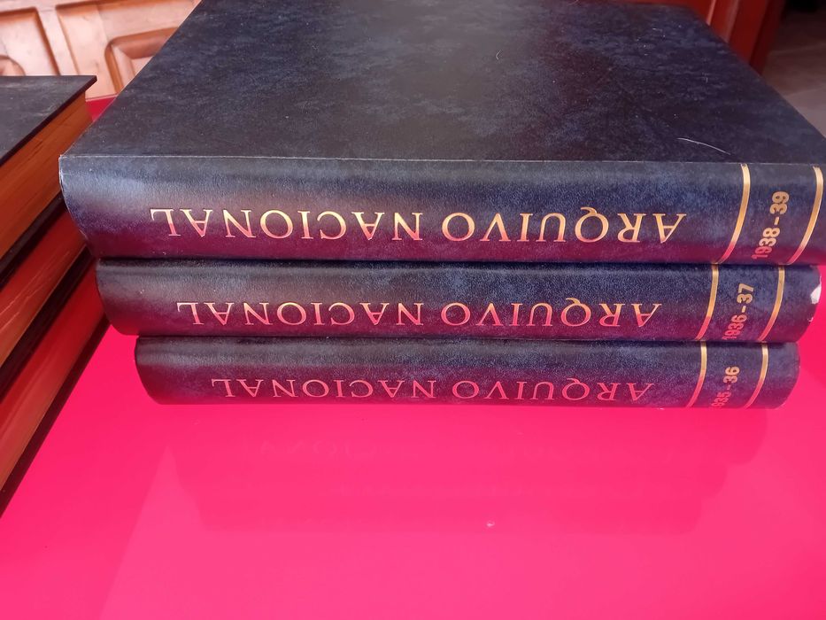 Revistas Arquivo Nacional Encadernadas 1933-39