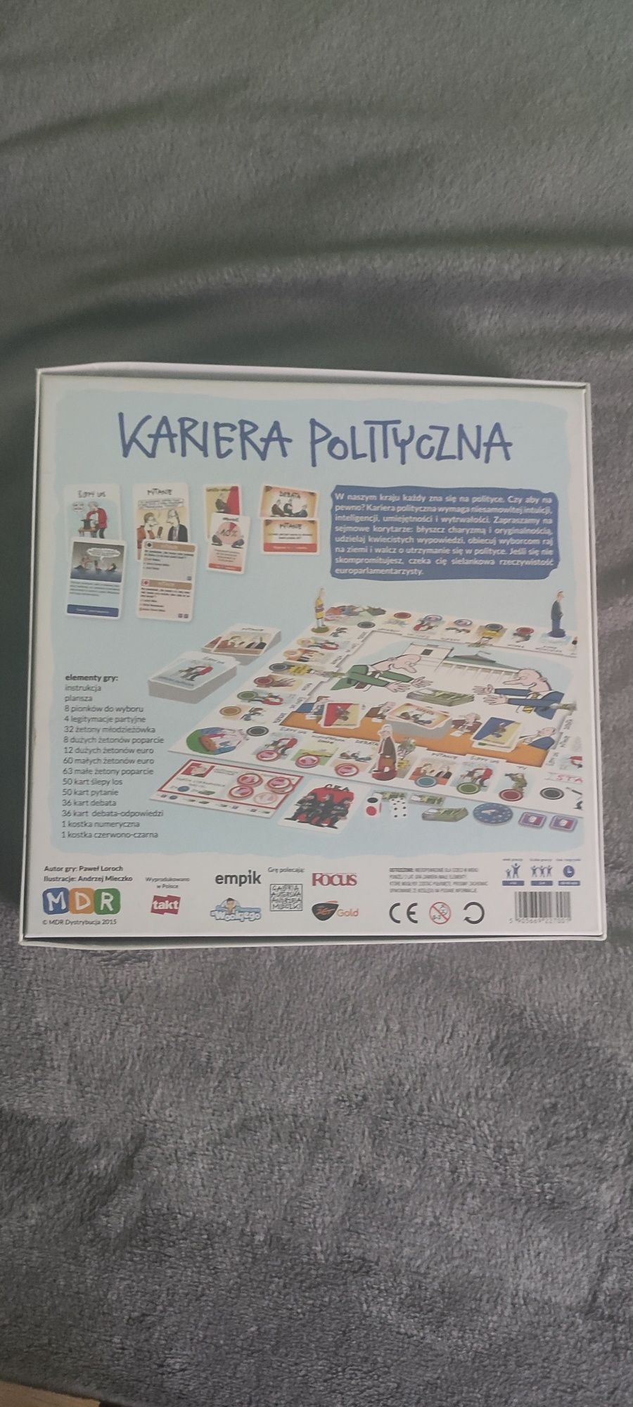 Kariera polityczna - gra planszowa towarzyska