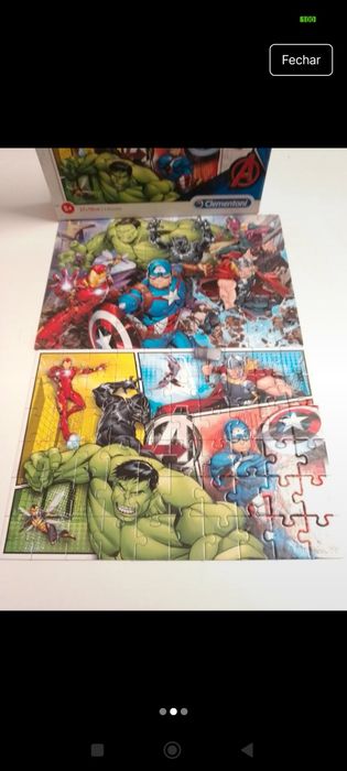 Puzzle super heróis