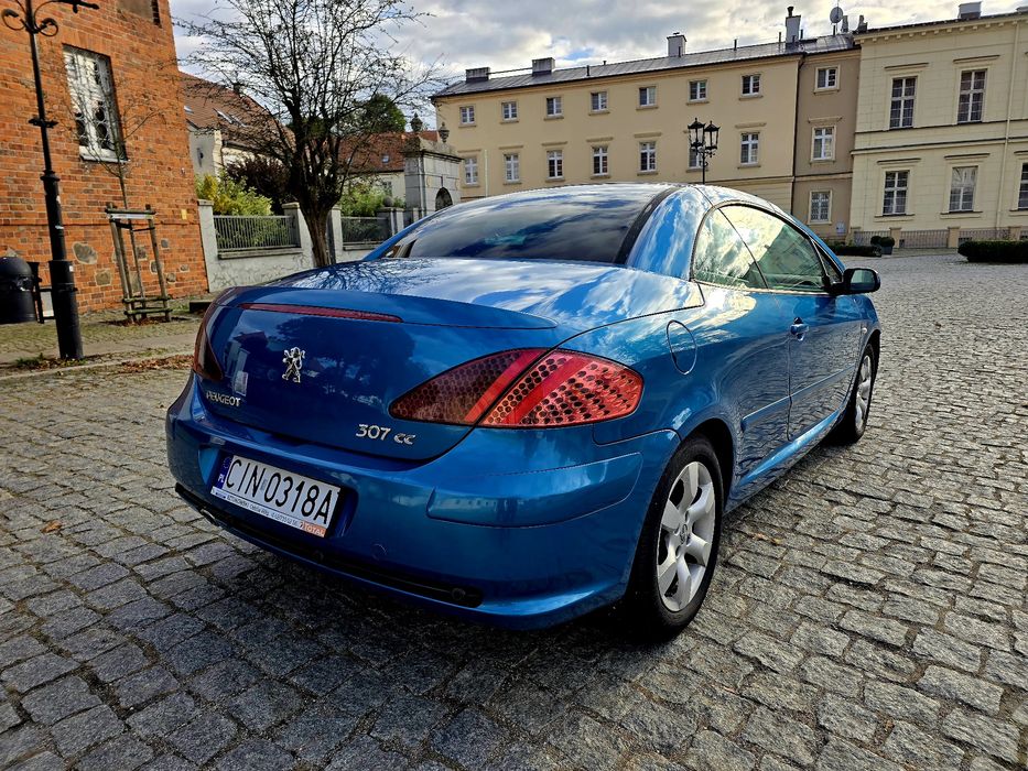 Zamiana Peugeot 307CC SkoryXenonKlimatronicAlufelgiParktronicKlimaAlu!