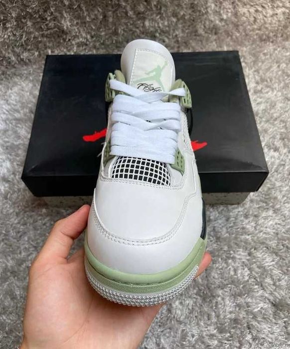 Buty meskie Mokasyny Air_Jordan_4_Seafoam_Green R.44