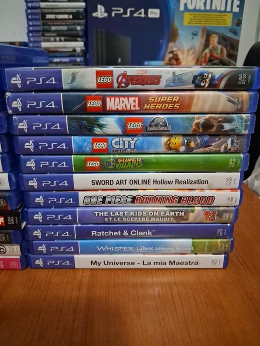 Lote Jogos PS4 – LEGO / Anime / Infantil / Plataformas – 11 Jogos
