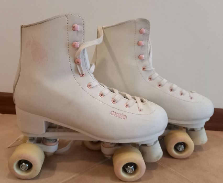 Wrotki oxelo quad 100 white rozmiar 41