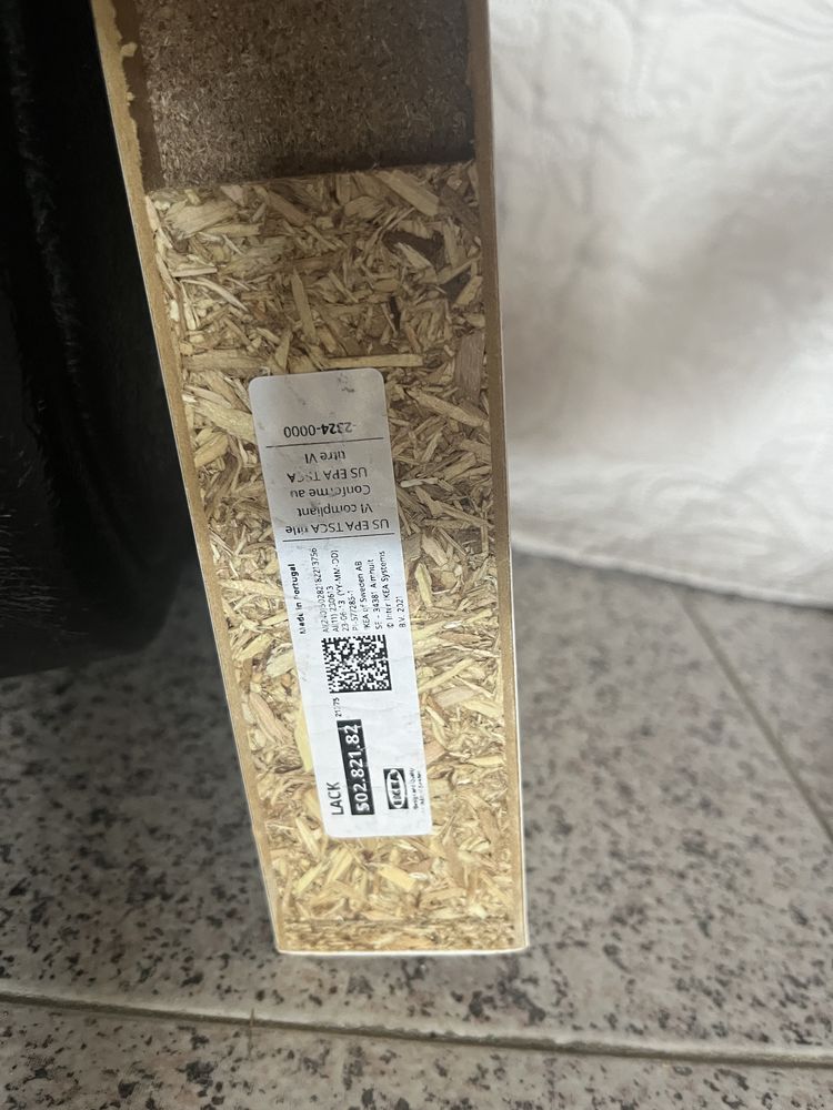 Estante LACK do ikea branco, 190x26