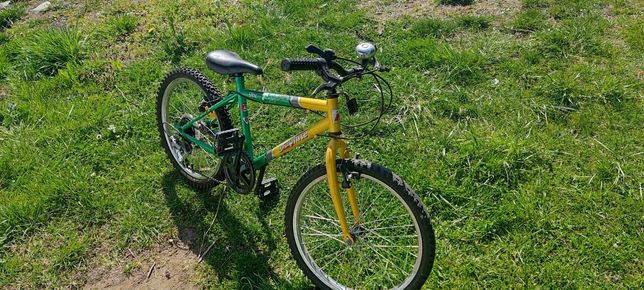 Rower Dziecięcy Ranger Graphite 200 źółto-zielony
