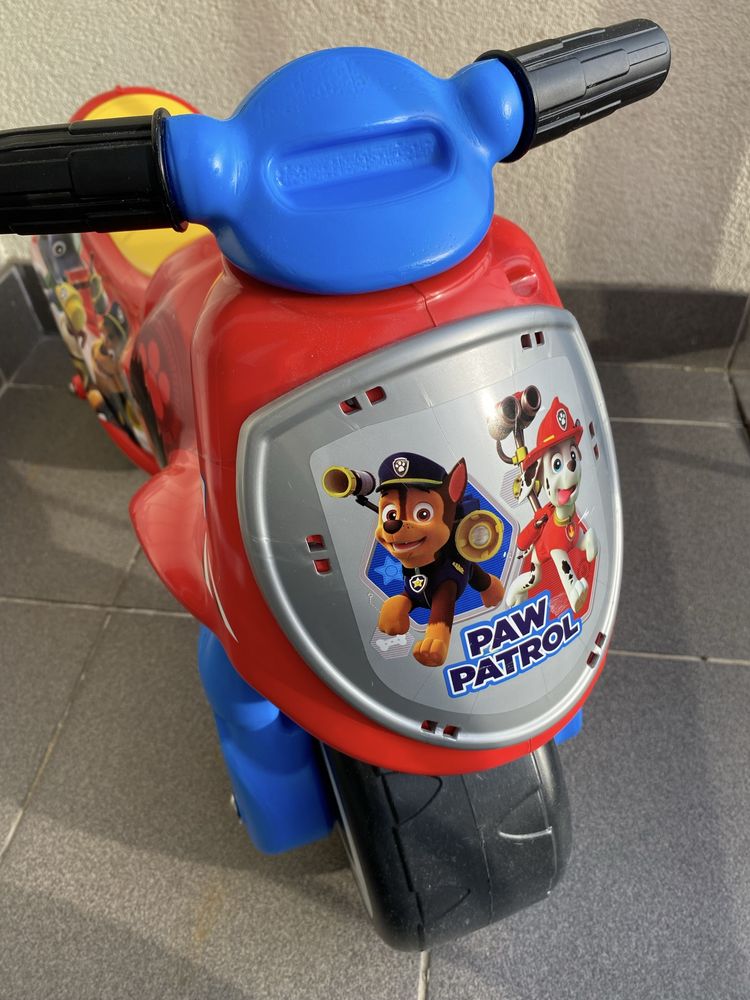 Jeździk motor dla dzieci Psi Patrol