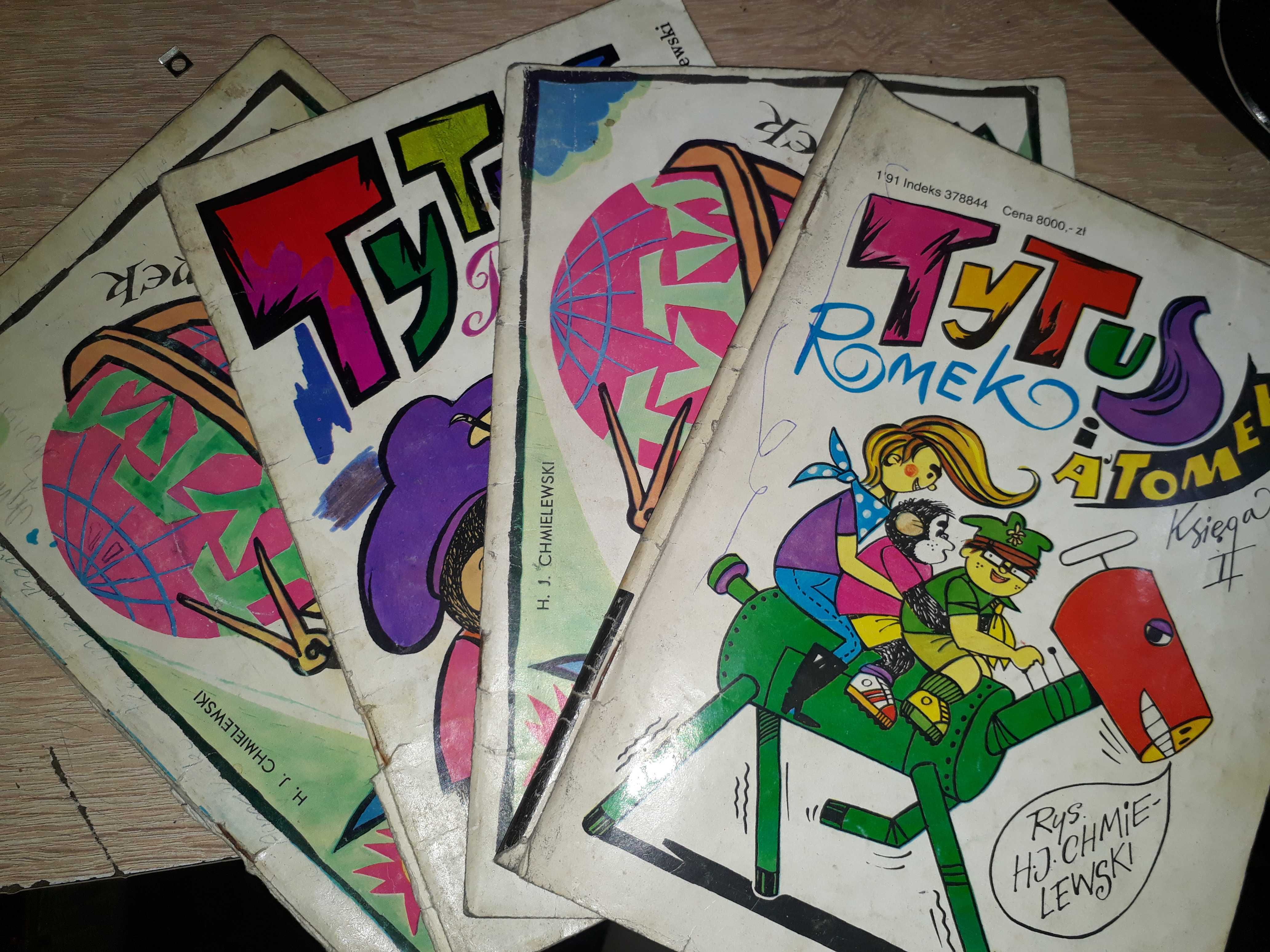 Komiksy tytus romek i atomek