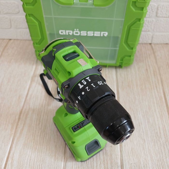 Шуруповерт акумуляторний Grosser GCD 521T