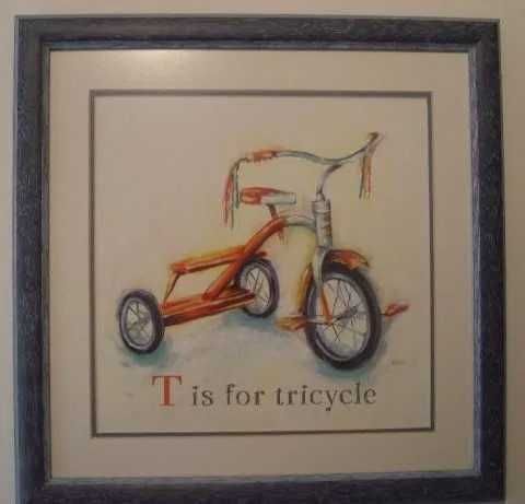 Conjunto de 2 quadros para quarto de criança