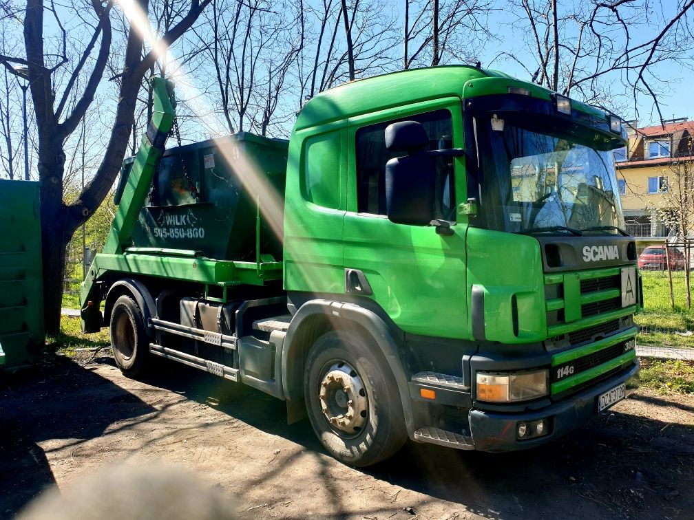 Wywóz gruzu, odpadów. Wynajem kontenerów. Kontenery na gruz Wrocław