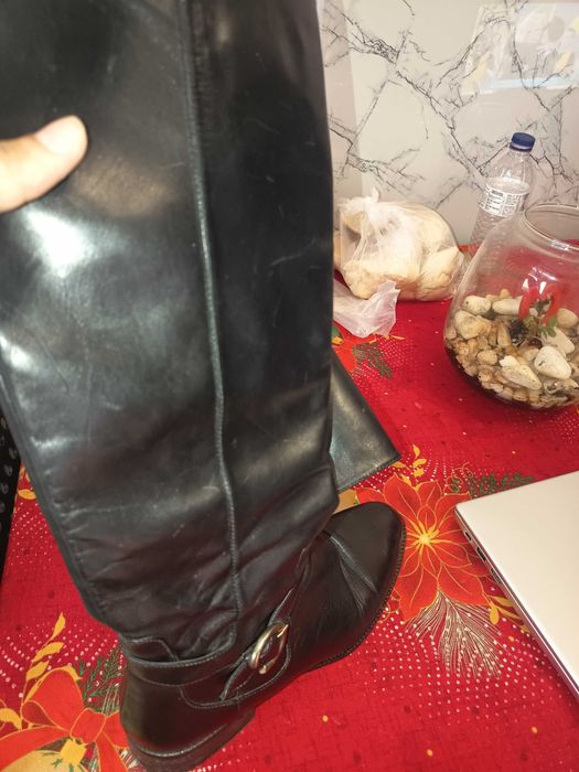 Bota Cano Alto Latouche couro