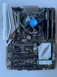 Intel i7-6700+Asus Z170-A+RAM 16GB RAM + NVMe PC300 256GB+Quadro K420