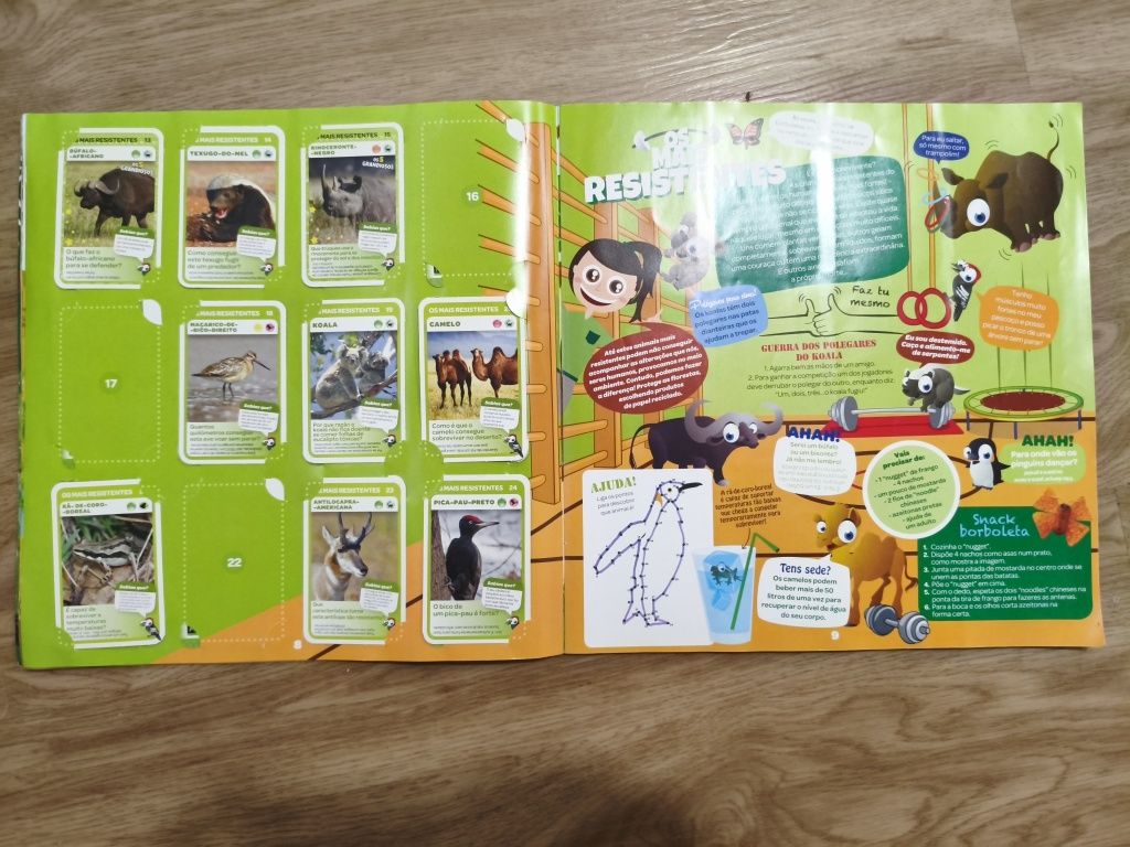 Coleção pingo doce super animais